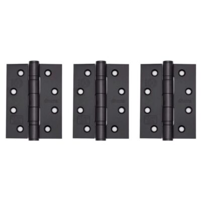 Black Grade 13 CE Ball Bearing Hinge (3 per pack)