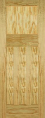 Internal Pine Flat Panel 1930 4 Panel FD30 44mm Fire Door