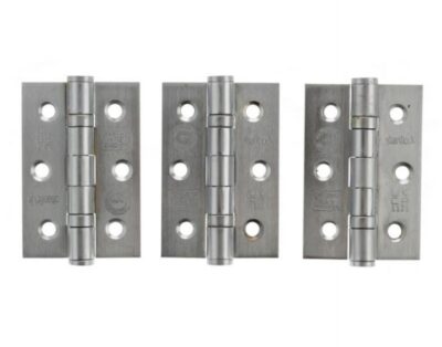 3 inch Grade 7 Hinges Satin (Pack of 3)
