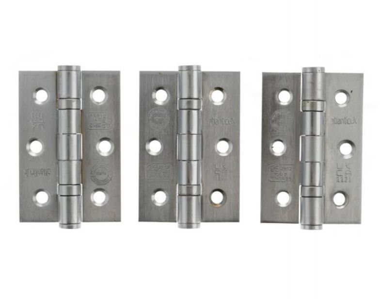 3 inch Grade 7 Hinges Satin (Pack of 3)