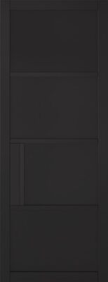 Chelsea Black Pre-Finished Door - LPD