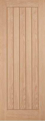 Internal Belize Oak Un-Finished FD60 54mm Fire Door