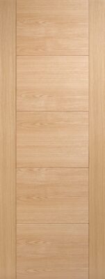 Oak Vancouver 5P Pre Finished FD60 54mm Fire Door - LPD