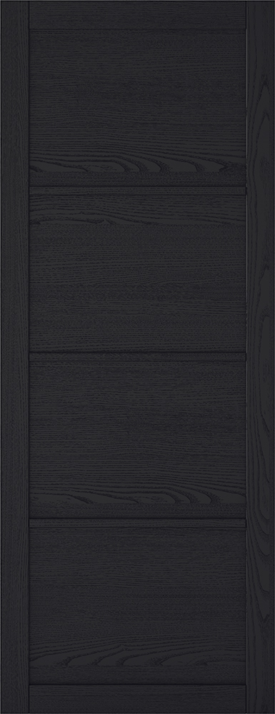 Internal Dark Charcoal Pre-Finished Grained/Textured Soho Solid Core Door - LPD