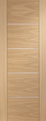 Oak Portici with Aluminium Inlays -  Pre Finished - XL