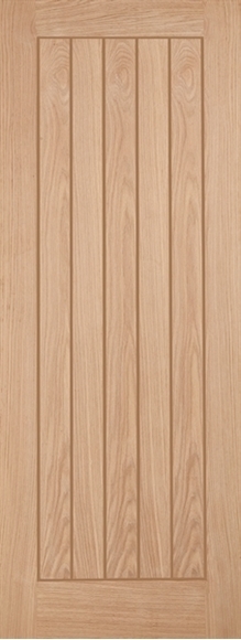 Oak Belize Solid Core Un-Finished Door - LPD