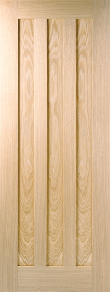 Oak Idaho Pre-Finished FD30 44mm Fire Door - LPD