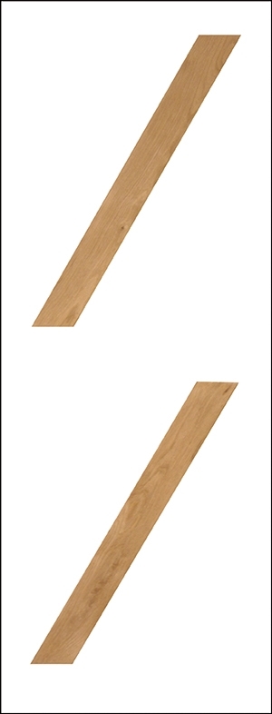 SOLID OAK FRAMED and LEDGED BRACING PACK - Unfinished - LPD