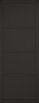 Internal Black Pre-Finished Soho Solid Core Door