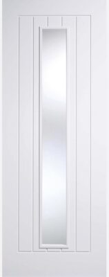 Internal White Mexicano (OBSCURE GLASS) Prime Plus Smooth Surface Door