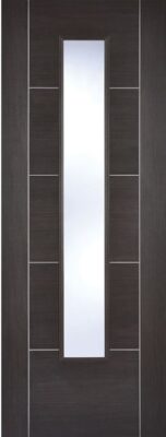 Internal Laminate Dark Grey Vancouver (CLEAR GLASS) Pre-Finished - LPD