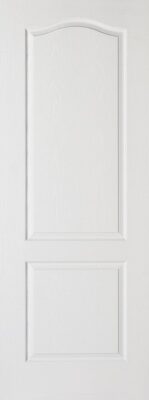 White Primed Classical 2 Panel  FD30 - 44mm - Solid Core - LPD