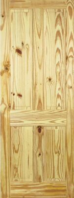 Internal Knotty Pine 4 Panel Door