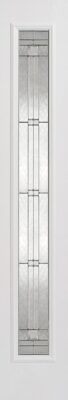 External Elegant White Sidelight Double Glazed GRP Composite Door