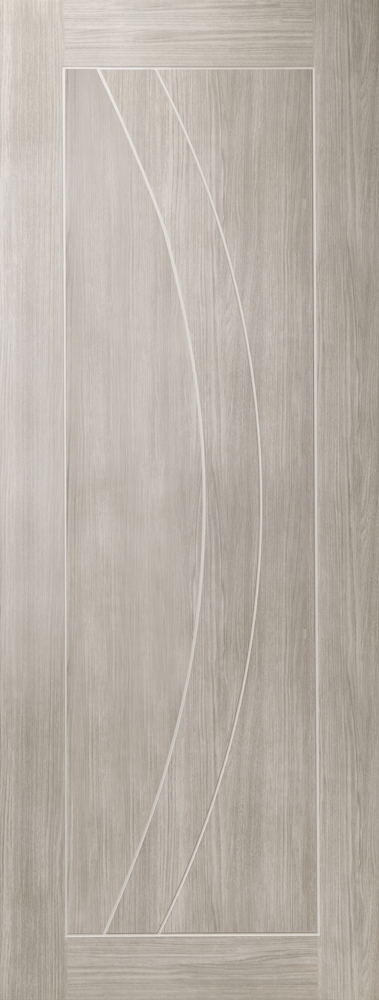 Internal White Grey Laminate Salerno Door