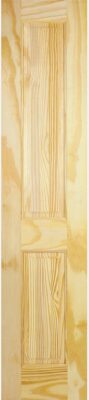 Clear Pine 2 Panel Half Door - Solid Core - LPD