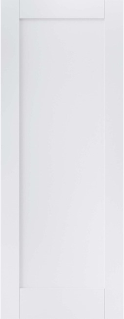 Internal White Primed 1 Panel Pattern 10 FD30 44mm Fire Door