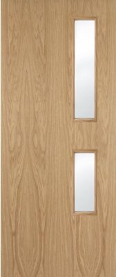 White Oak Flush (CLEAR GLASS) 05 FD60 54mm - MB