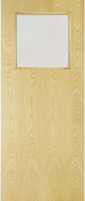 Ash Real Wood Veneer (CLEAR GLASS) 01 - FD60 - 54mm - MB