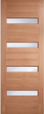 External Hardwood Balham (OBSCURE GLASS) M&T Door