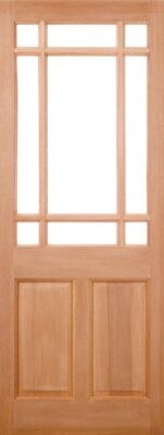 External Hardwood Warwick M&T Un-Glazed (No Glass) Door
