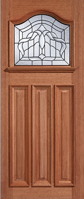 External Hardwood Estate Crown Un-Finished Lead Double Glazed M&T Door