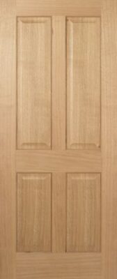 Oak Regency 4P Pre-Finished FD30 44mm Fire Door - LPD