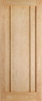 Internal Oak Lincoln Un-Finished FD30 44mm Fire Door