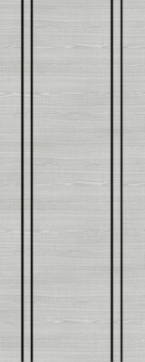 Internal Light Grey Ash with Dark Grey Ash Vertical Inlays Pre-Finished FD30 44mm Fire Door