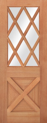 Hardwood Antrim Un-Finished (CLEAR GLASS) Double Glazed M & T - LPD