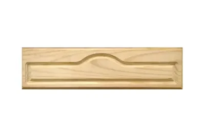 Clear Pine Kitchen Drawer Front - Unfinished