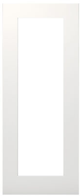 Internal White Primed Solid Core Denver (CLEAR GLASS) Door