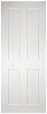 Internal White Primed Solid Core Eton Smooth Finish Door