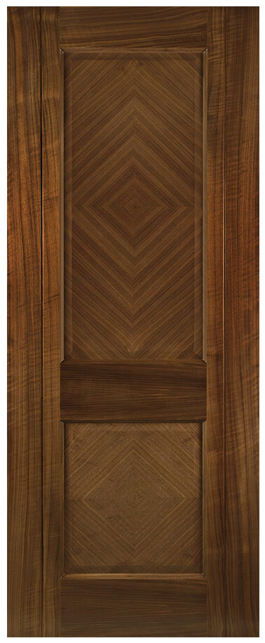 Internal Walnut Kensington FD30 44mm Pre-Finished Fire Door