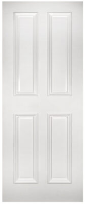 Internal White Primed Solid Core Rochester Smooth Finish Door