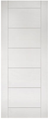 White Primed Solid Core Seville Internal Door