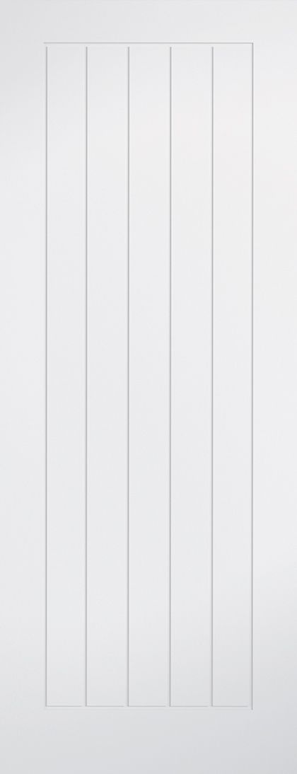 INTERNAL White Primed Cottage FD30 44mm Fire Door