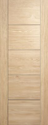 INTERNAL Oak Un-Finished Ladder 5P Door