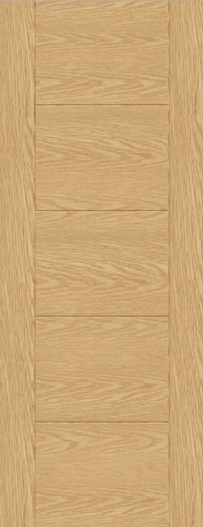 Internal Oak Luna Un-Finished Door