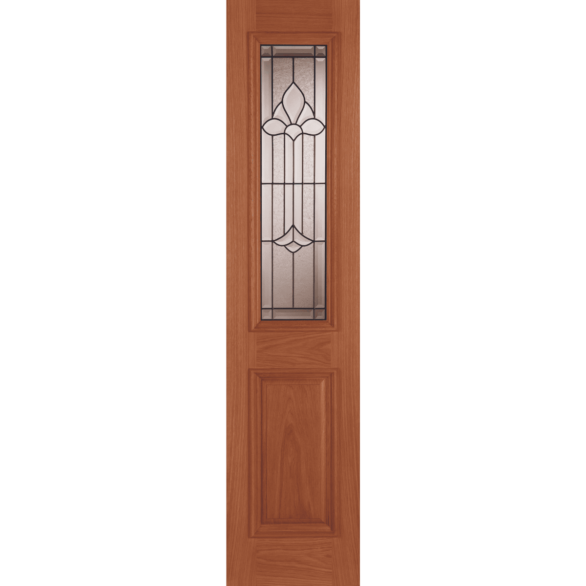 External Oak Derby (DECORATIVE GLASS) Un-Finished Sidelight RMS1 Door