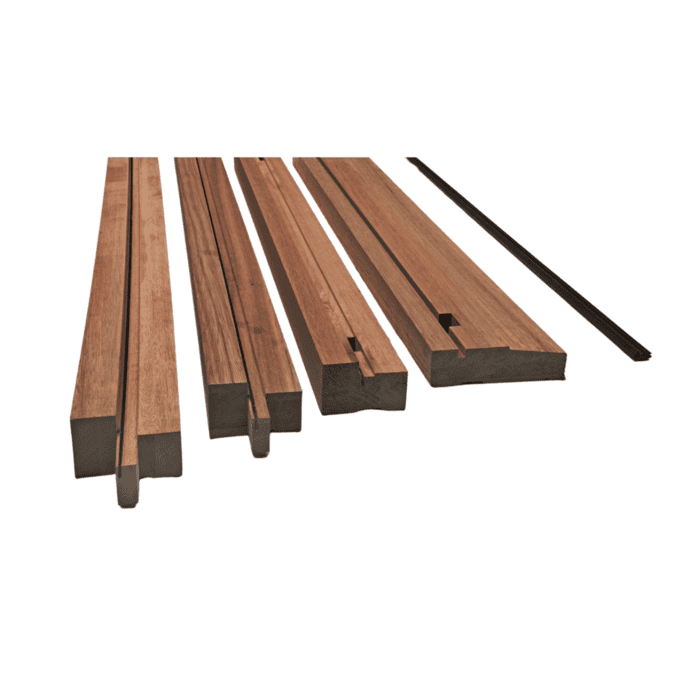External Hardwood Single Un-finshed Door Frame