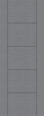 Internal 5P Grey Laminate Ladder Door